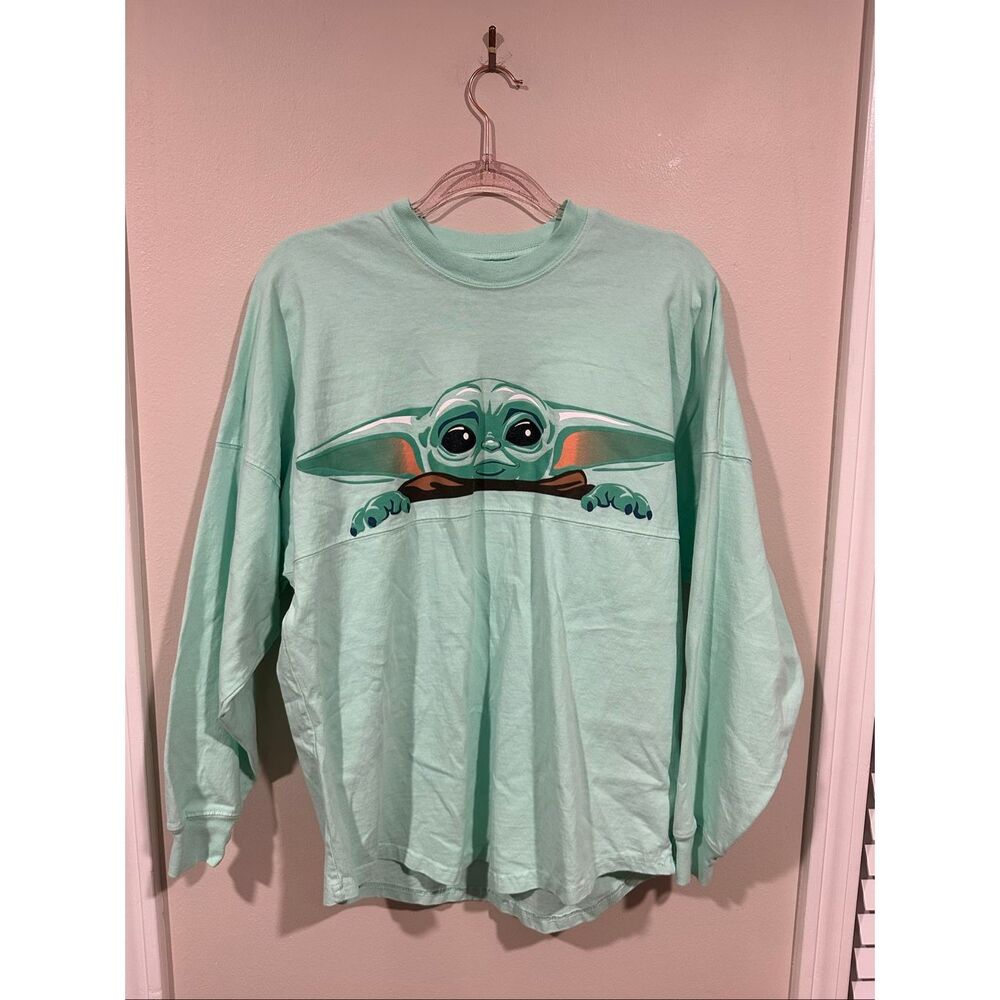 Disney Star Wars the Mandalorian Baby Yoda Grogu Spirit Jersey XS